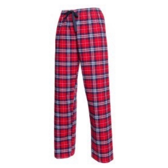 Tommy Hilfiger Super Soft Minky Plaid Lounge Pajama Pants - Picture 1 of 7